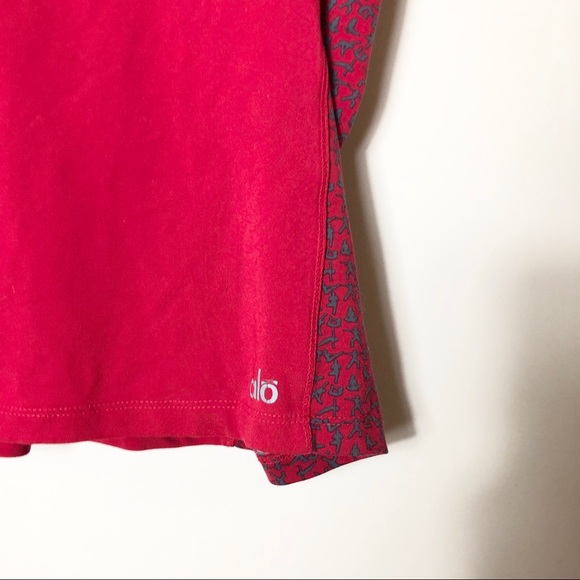 ALO Yoga Pink Racerback Tank Top - Picture 2 of 6